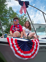 Click to enlarge 4th of July Float