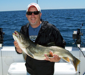 Click to enlarge Gordy's 24 lb Lake trout
