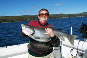 Click to enlarge 22.5 lb lake trout
