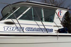 Click to enlarge New boat stickers