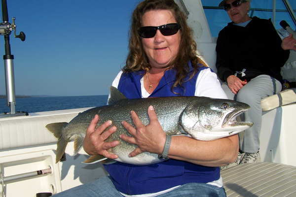 Click to enlarge 23lb 40 inch lake trout